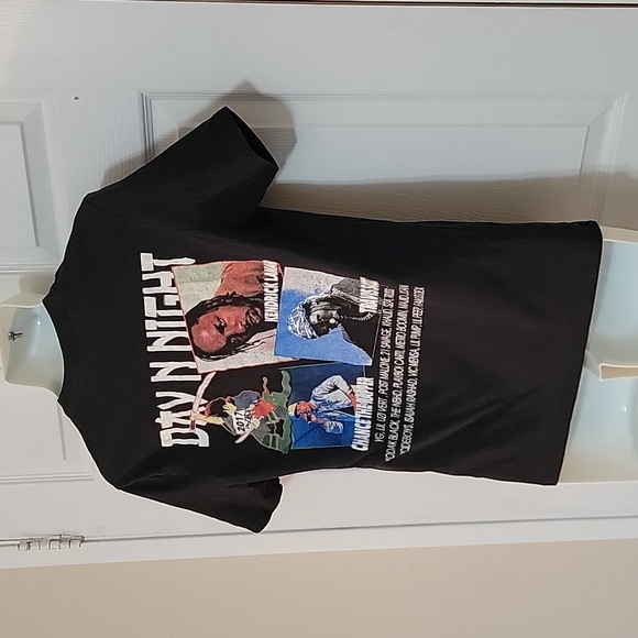 2017 Day N Night Festival Kendrick Lamar, Chance The Rapper, Travis Scott Tee. - Picture 10 of 10